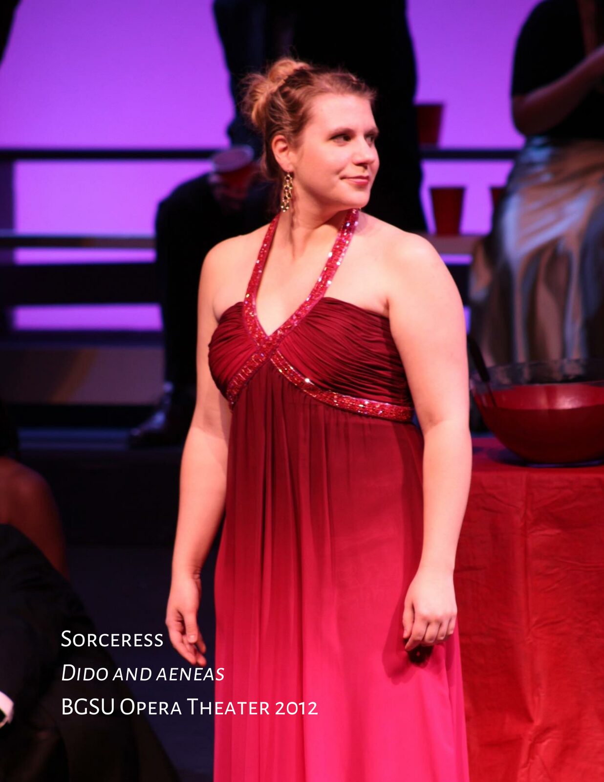 Stephanie Tokarz as the Sorceress in Dido and Aeneas