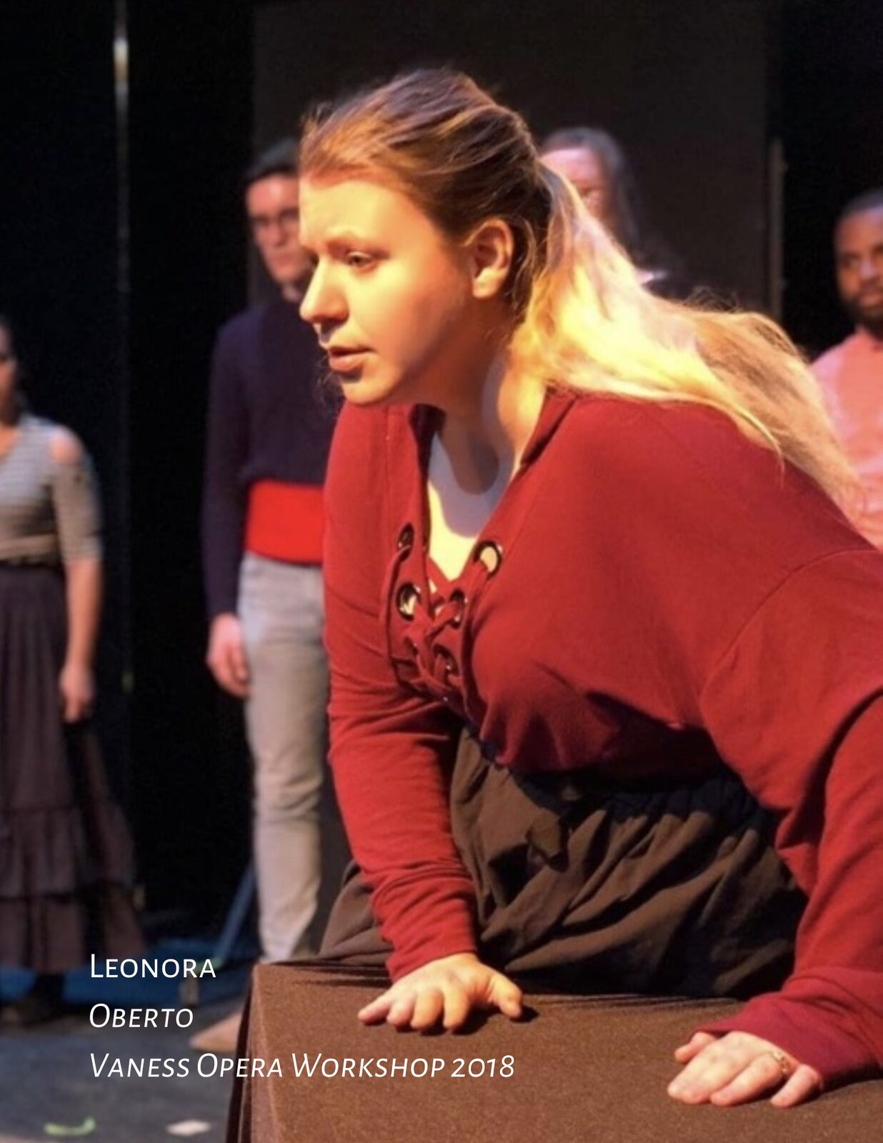 Stephanie Tokarz as the Sorceress in Dido and Aeneas